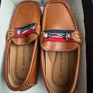 Boys Brown Loafers